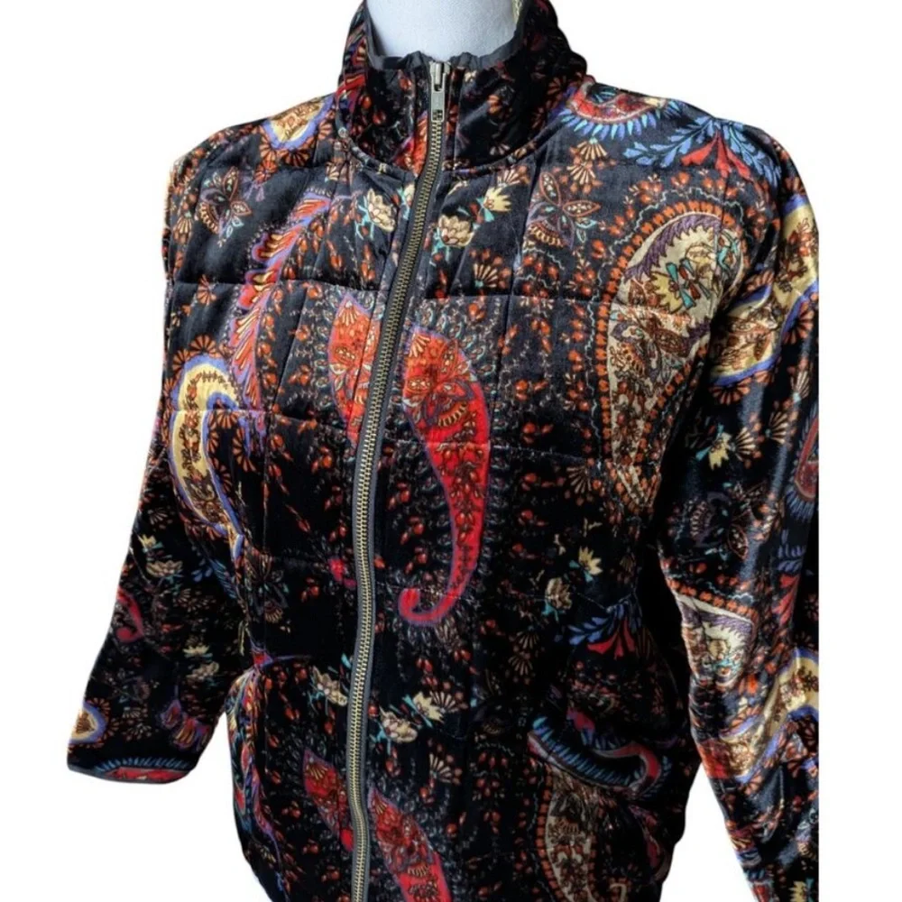 Sezana silk blend Dolman Quilted Jacket NWT